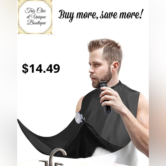 Dad Jokes Book & Facial Hair Bib, Father’s Day Gift Set - Picture 4 of 9